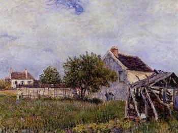 Alfred Sisley : An Old Cottage at Sablons